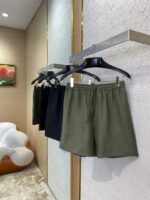 Gucci Jacquard Drawstring Casual Shorts Green - 图片 4