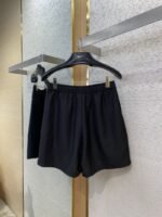 Gucci Jacquard Drawstring Casual Shorts Black - 图片 7