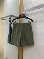 Gucci Jacquard Drawstring Casual Shorts Green - 图片 7