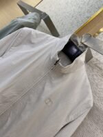 Dior Logo Embroidered Jacket Coat - 图片 6
