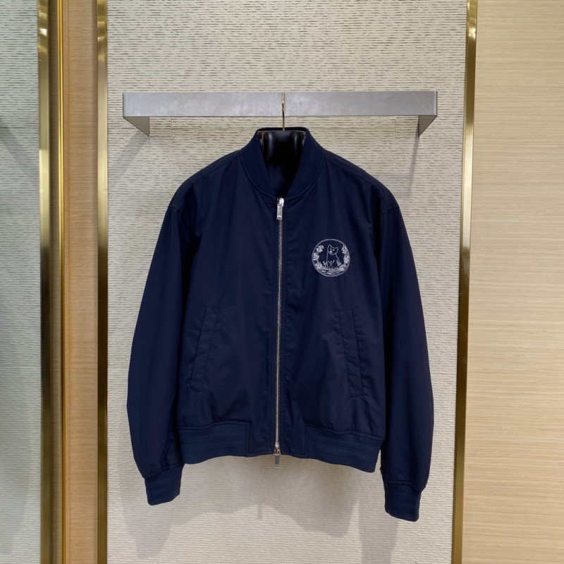 wsxc1742601625512_0.jpg Dior Co-Branded Cat Embroidered Jacket Coat - 图片 1