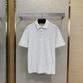 Dior Jacquard Terry Short Sleeve T-Shirt