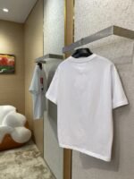 Bottega Veneta White Rabbit Print Short Sleeve T-Shirt - 图片 4