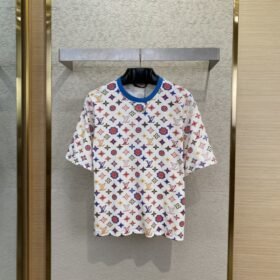 LV Printed Short Sleeve T-Shirt
