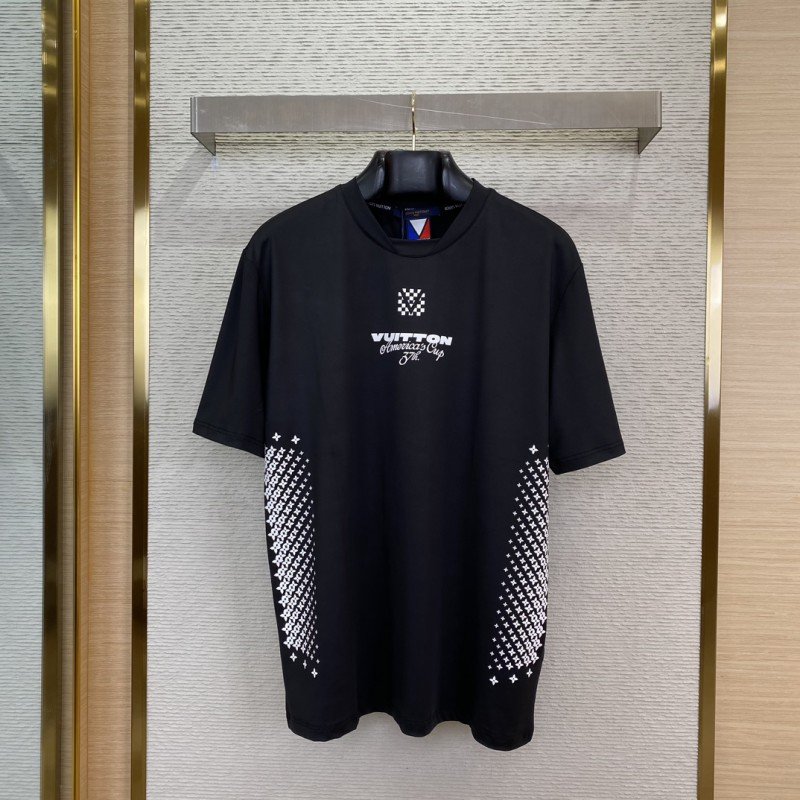 wsxc1742608085370_0.jpg LV Printed Short Sleeve T-Shirt - 图片 1