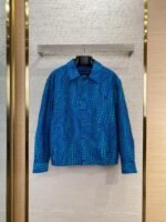 LV Yayoi Kusama Collection Work Jacket Coat