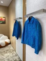 LV Yayoi Kusama Collection Work Jacket Coat - 图片 3