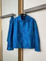 LV Yayoi Kusama Collection Work Jacket Coat - 图片 5