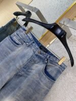Balenciaga Washed Denim Trousers - 图片 6