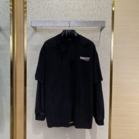 Balenciaga Coke Print True Two Piece Long Sleeve T-Shirt