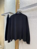 Balenciaga Letters Embroidered Crew Neck Sweatshirt - 图片 7