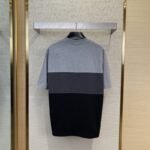Balenciaga Letter Print Patchwork Short Sleeve T-Shirt - 图片 2