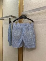 Fendi FF Full Print Shorts - 图片 7