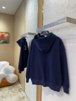 Dior Co-Branded Monogrammed Embroidered Hooded Sweatshirt - 图片 4