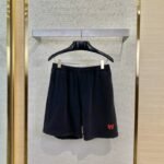 Balenciaga Wheat Ears Embroidered Shorts