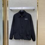 Miu Miu Nylon Drawstring Jacket Coat