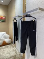 Balenciaga Logo Embroidered Trousers - 图片 3