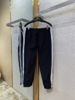 Balenciaga Logo Embroidered Trousers - 图片 7