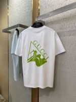 Gucci Ski Print Short Sleeve T-Shirt Pink - 图片 4