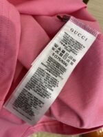 Gucci Ski Print Short Sleeve T-Shirt Pink - 图片 9