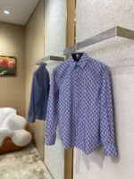 Gucci Printed Collar Long Sleeve Shirt - 图片 3