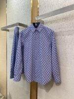 Gucci Printed Collar Long Sleeve Shirt - 图片 5