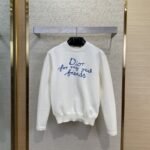 Dior Co-Branded Embroidered Crew Neck Jumper