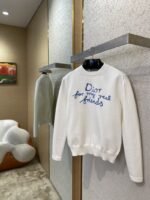 Dior Co-Branded Embroidered Crew Neck Jumper - 图片 3