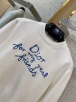 Dior Co-Branded Embroidered Crew Neck Jumper - 图片 6