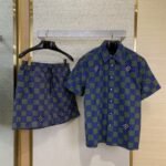 LV chequered shorts