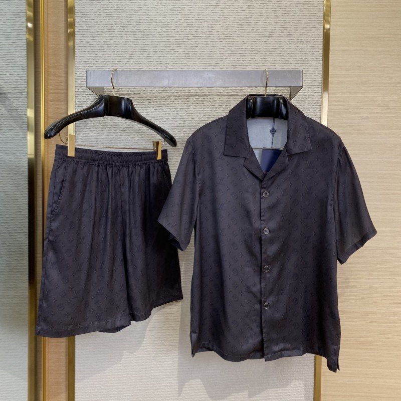 wsxc1744256680169_0-1.jpg LV 3D Old Flower Shorts - 图片 1