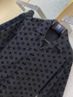 LV Full Print Flocked Short Sleeve Shirt - 图片 6