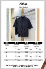 LV Full Print Flocked Short Sleeve Shirt - 图片 10