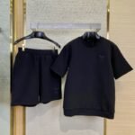 LV Rhinestone Reversible Air Layer Shorts