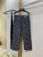 LV Snake print suit trousers - 图片 7