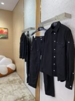 Dior Logo Embroidered Denim Jacket Jacket - 图片 3