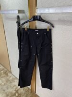Dior Logo Embroidered Denim Trousers - 图片 7