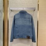 Miu Miu Patch Embroidered Denim Jacket Jacket - 图片 2