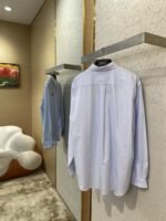 Miu Miu Logo Embroidered Check Shirt - 图片 4