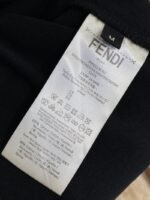 Fendi FF Gold Logo Polo Shirt - 图片 9