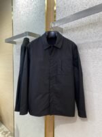 Dior Logo Embroidered Jacket Coat - 图片 5