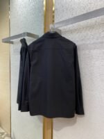 Dior Logo Embroidered Jacket Coat - 图片 7