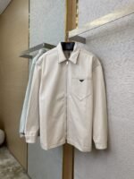 Prada Lapel Shirt Jacket Coat - 图片 5
