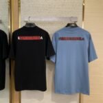 Balenciaga Tape Seal Print Short Sleeve T-Shirt Black - 图片 2