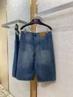 LV Micro Label Denim Shorts - 图片 7