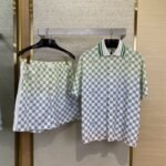 LV Gradient Checkerboard Shorts