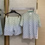 LV Gradient Checkerboard Shorts - 图片 2