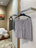 Dior Logo Jacquard Denim Shorts - 图片 3