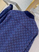 Gucci turndown collar Printed Long Sleeve Shirt Blue - 图片 8