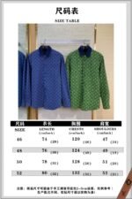Gucci turndown collar Printed Long Sleeve Shirt Blue - 图片 10
